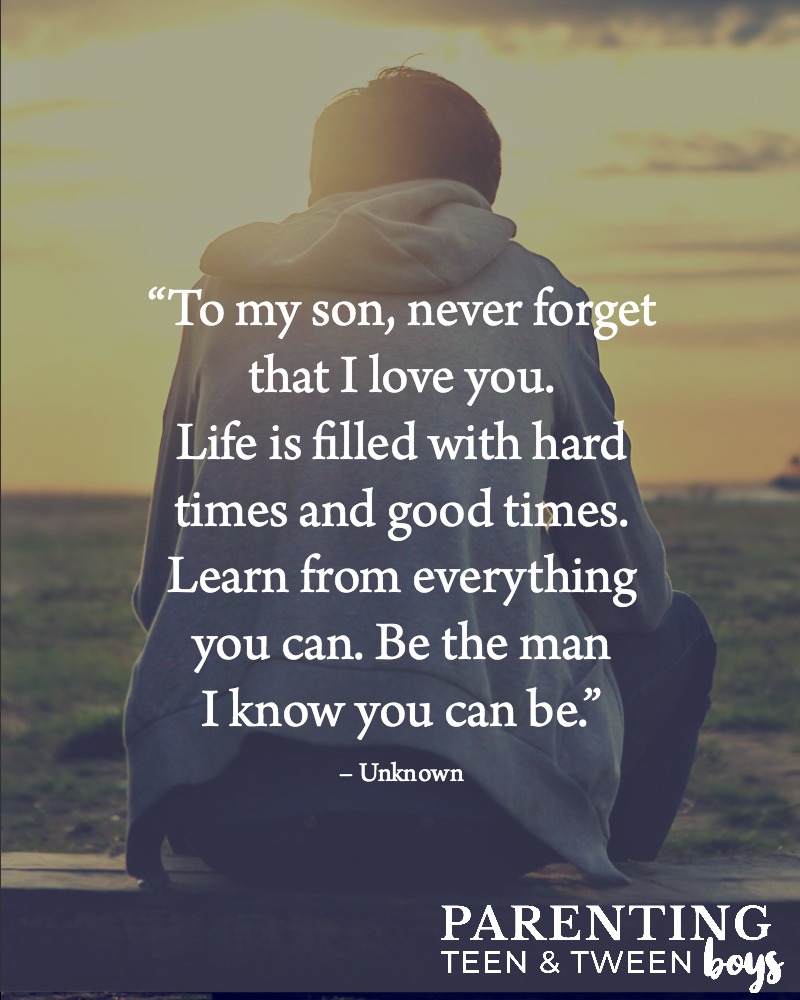 best quotes for mothers of teenage sons
