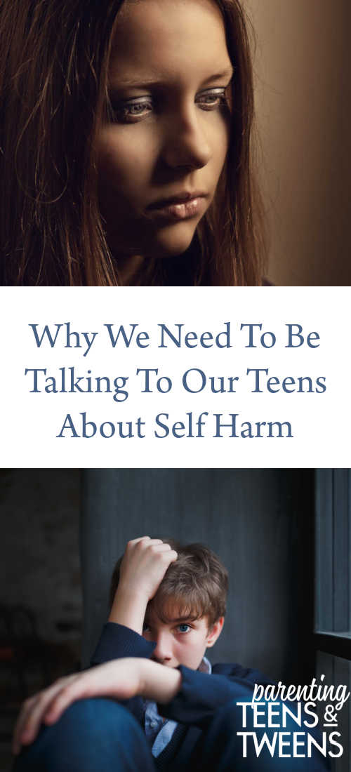 Why We Need To Be Talking To Our Teens About Self Harm