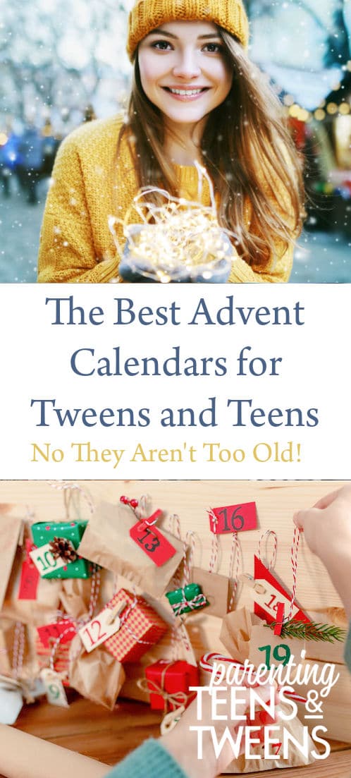 Advent Calendars for Tweens and Teens