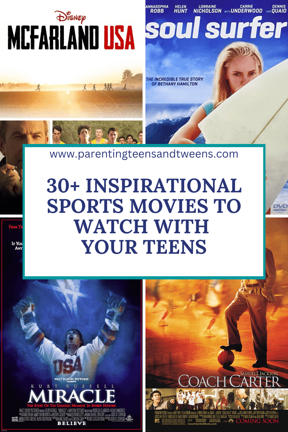 30+ Inspirational Sports Movies to Connect with Your Teen